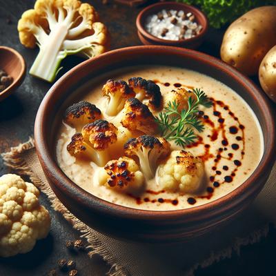Image of Smoky Potato and Roasted Cauliflower Soup 5fix