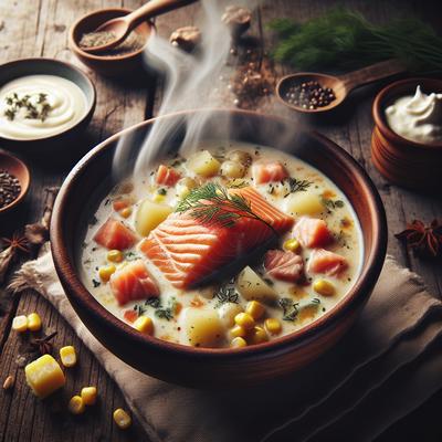 Image of Smoky Salmon Chowder