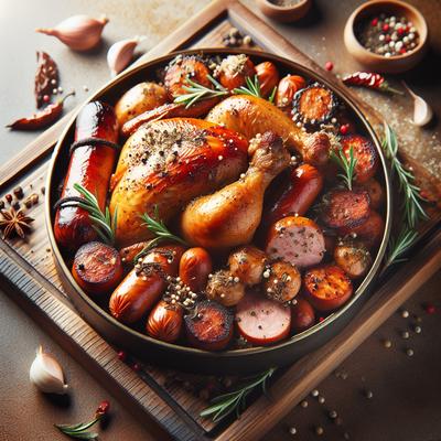 Image of Smoky Sausage Chicken
