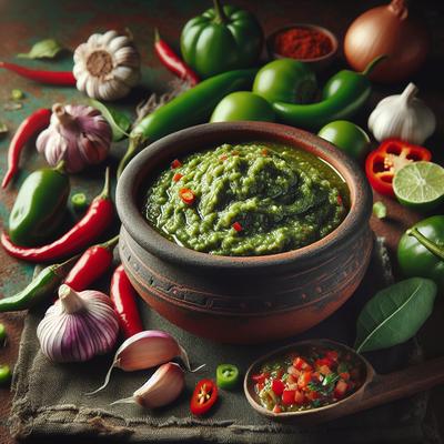 Image of Smoky Spicy Tomatillo Salsa Verde Aka Canned Green Hell