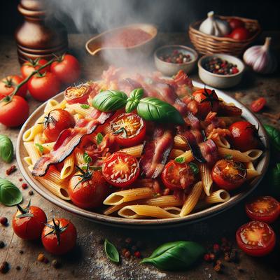 Image of Smoky Tomato Bacon Pasta