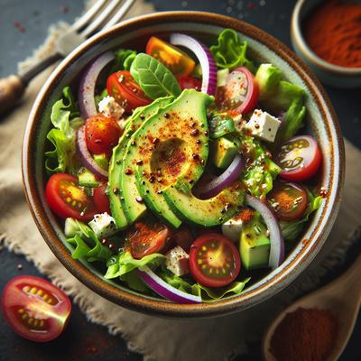 Image of Smoky Zu Vocado Salad for One
