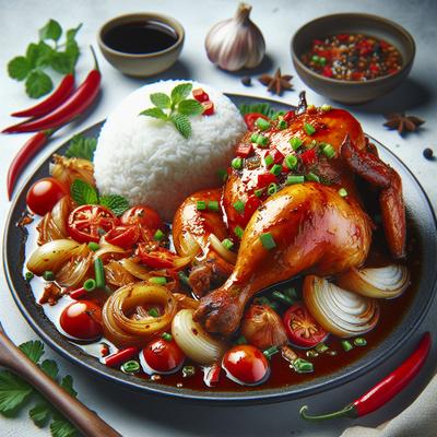 Image of Smoor Indonesian Chicken and Rice
