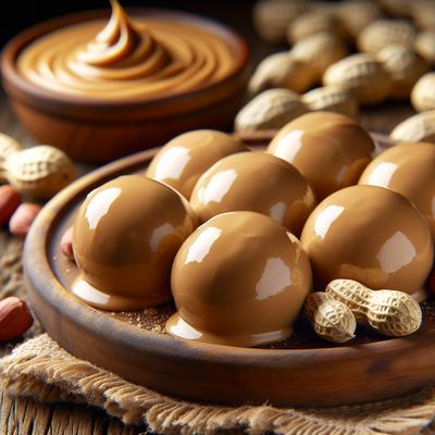 Image of Smooth and Creamy Peanut Butter Balls
