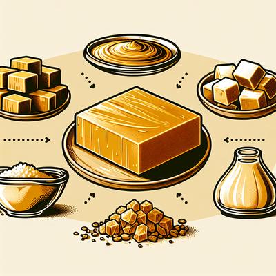 Image of Smooth Golden Fudge