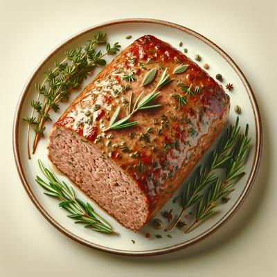 Image of Smooth Herbed Meatloaf