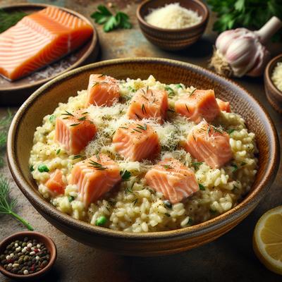 Image of Smooth Salmon Risotto