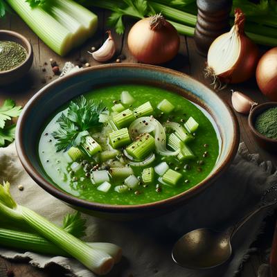 Image of Smooth Satiny Celery Soup