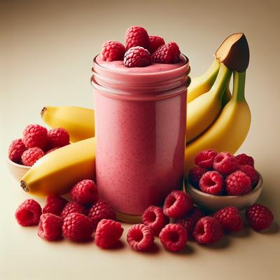 Image of Smoothie 3 Banana Raspberry