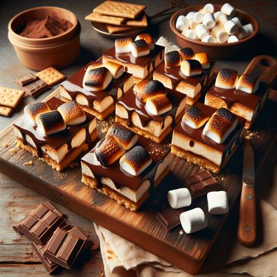 Image of Smores Cheesecake Squares