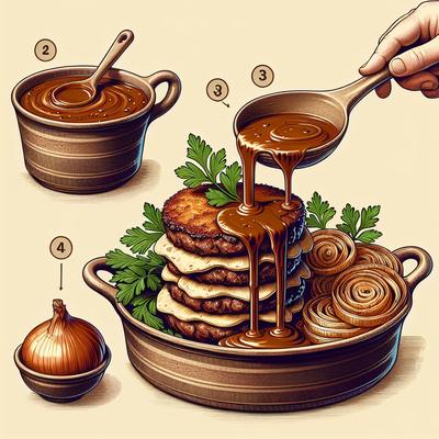 Image of Smothered Beef Patties Rsc