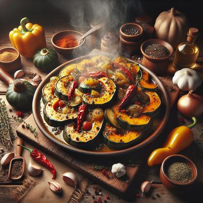 Image of Smothered Cajun Spiced Squash