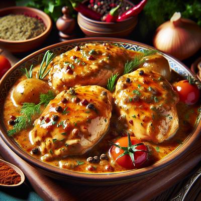Image of Smothered Chicken Breasts