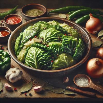 Image of Smothered Green Cabbage