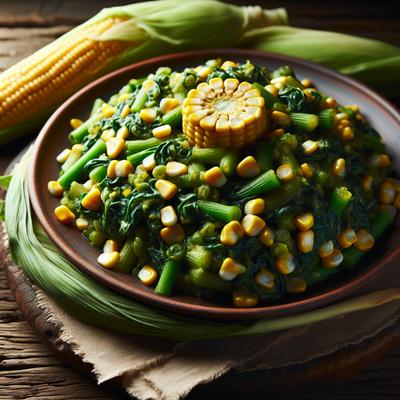 Image of Smothered Greens Corn