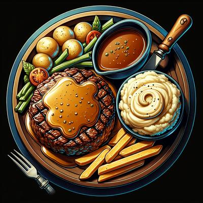 Image of Smothered Hamburger Steak
