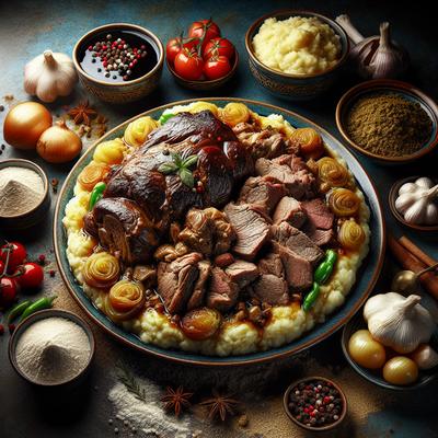 Image of Smothered Lamb or Pork or Beef