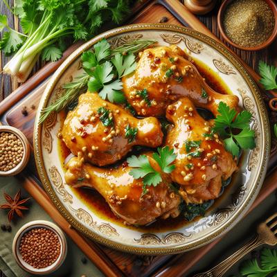 Image of Smothered Mustard Chicken