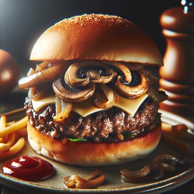 Image of Smothered Steak Burger