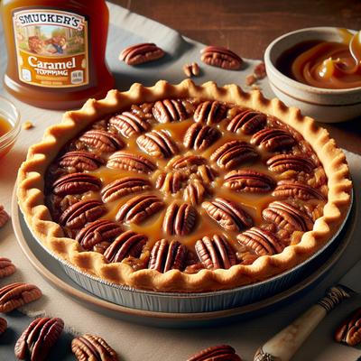 Image of Smucker's Caramel Topping Pecan Pie
