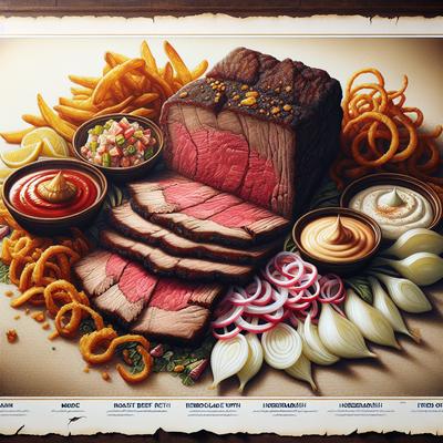 Image of Smushi 4 Roast Beef with Remoulade Horseradish and Fried Onion