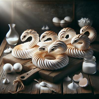 Image of Snake Meringues