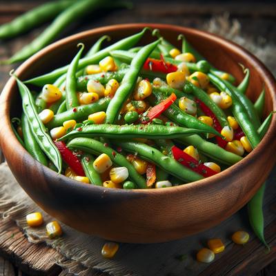 Image of Snap Bean and Corn Salad