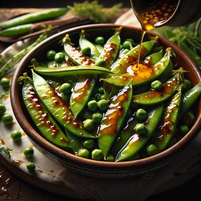 Image of Snap Peas in Brown Butter