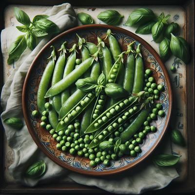Image of Snap Peas N Basil