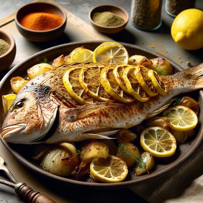 Image of Snapper Baked with Cumin and Lemon
