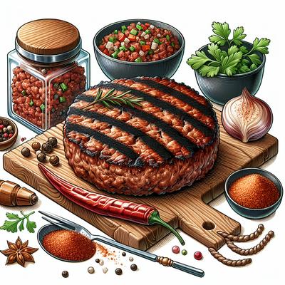 Image of Snappy Barbecued Meat Patties