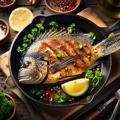 Image of Snappy Tilapia Skillet