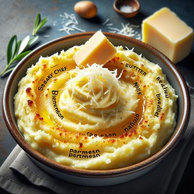 Image of Sneaky Chef Parmesan Mashed Potatoes