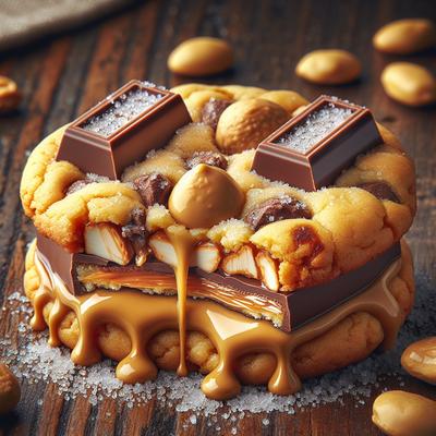 Image of Snicker Surprise Peanut Butter Cookies