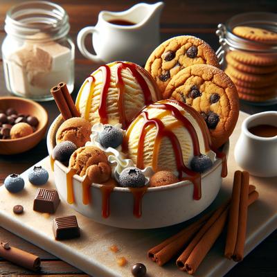 Image of Snickerdoodle Sundaes