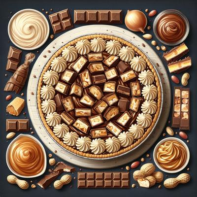 Image of Snickers Bar Pie
