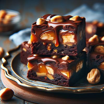 Image of Snickers Brownie Bites