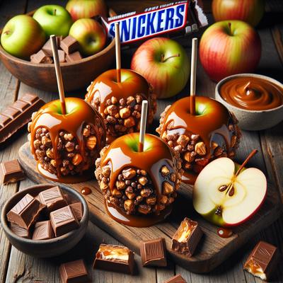 Image of Snickers Caramel Apples