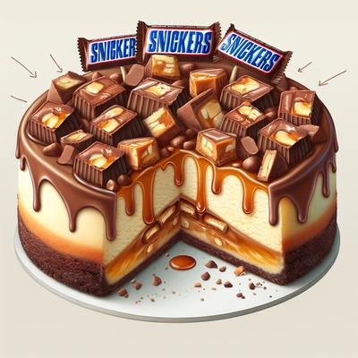 Image of Snickers Cheesecake