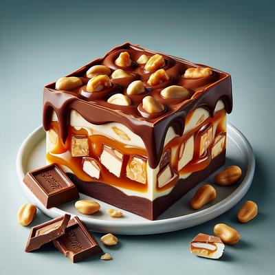 Image of Snickers Fudge Microwave