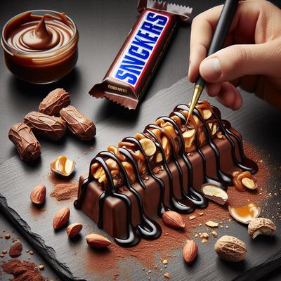 Image of Snickers Mars Bar Chocolate Sauce
