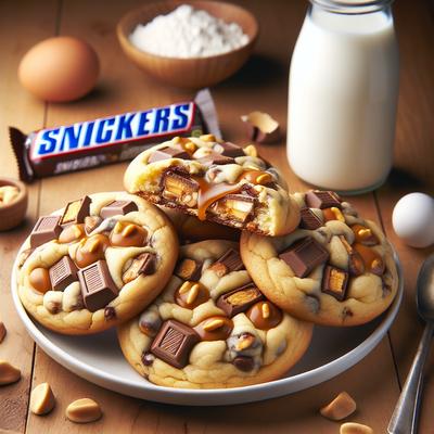 Image of Snickers Surprise Cookies