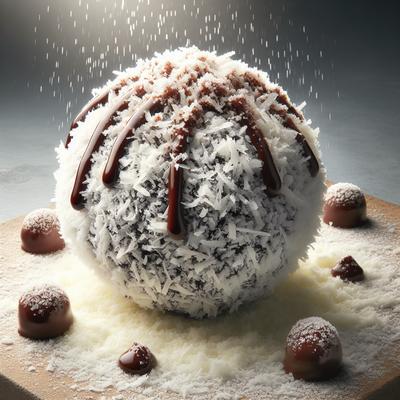 Image of Snow Balls Lamington Copy