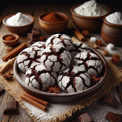 Image of Snow Capped Cocoa Crinkles