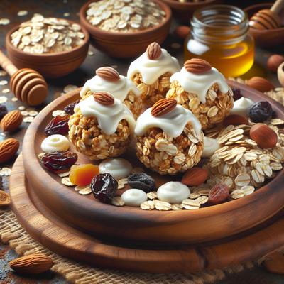 Image of Snow Capped Granola Bites