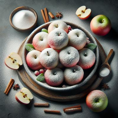 Image of Snow Covered Apples