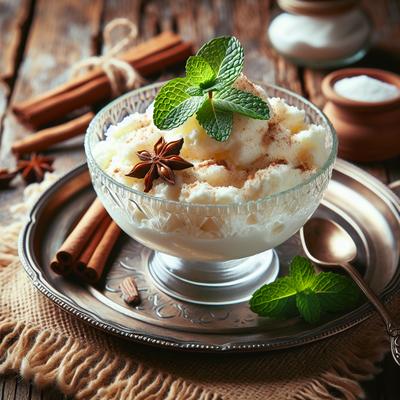 Image of Snow Cream Paula Deen Style