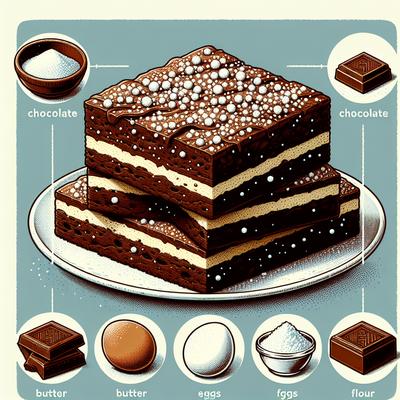 Image of Snow Flurry Brownies