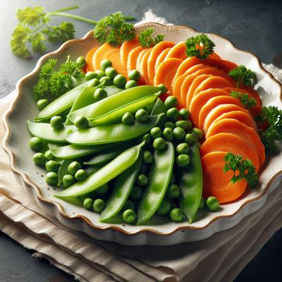 Image of Snow Peas and Carrots