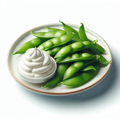 Image of Snow Peas N Cream Cheese